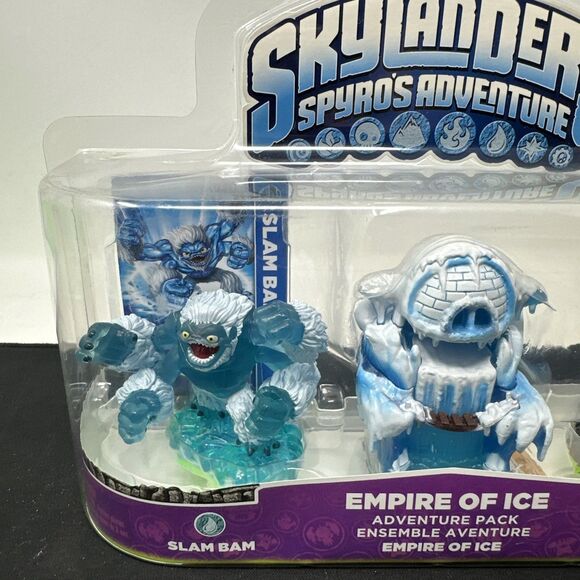 Skylanders Empire of Ice Adventure Pack NIB Slam Bam Anvil Rain Missing Backing - Picture 2 of 7